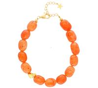 Nuni Copenhagen Vilma Bracelets 24 ct. Acier inoxydable plaqué or A3157-orange - Femme - Acier inoxydable