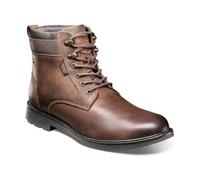 Nunn Bush Bottes en cuir Chukka 1912 avec bout uni et fermeture Scotchguard Defender, marron, 42.5 EU