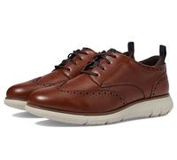 Nunn Bush Chaussures Stance Wingtip Brogue Détail Léger Confortable Lacets Up Oxford, Cognac, 41.5 EU