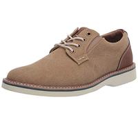 Nunn Bush Homme Barklay Canvas Plain Toe Oxford Lace Up Tissu, Kaki, 41 EU