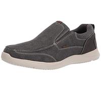 Nunn Bush Homme Conway Mocassins à Enfiler avec Gel Confort, Gris, 46.5 EU