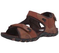 Nunn Bush Rio Bravo Sandales de rivière à trois sangles pour homme avec fermeture Velcro, peau, 42 1/3 EU