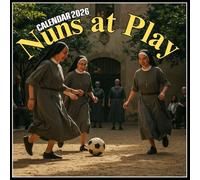 Nuns at Play Calendar 2026: Enjoy 12 months of playful convent life with hilarious and uplifting scenes of Sisters in joyful moments.