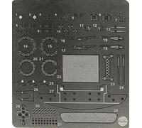 Nunu-Beemax NE24041 -1 : 24 BMW 320i E46 Touring Macao 2001 Gangant Détail Up