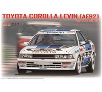 Platz/NuNu 1/24 Racing Series Toyota Corolla Levin AE92 1989 JTC SUGO Plastique