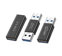 NUOBESTY 1 Ensemble Adaptateur USB Male à Male et Femelle à Femelle Ensemble de Connecteur de Charge Pratique et Fiable