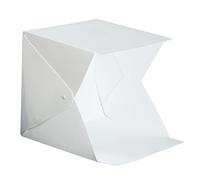 NUOBESTY 1 Ensemble Boîte à Lumière Portable pour Photographie Mini Studio Photo avec Fonds Colorés pour Photographes Débutants et