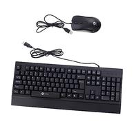 NUOBESTY 1 Ensemble Clavier Et Souris Ergonomique Droit Violet Filaire Clavier avec Souris Gel Silencieux pour Ordinateur Portable Clavier De Jeu Souris Clavier Professionnel Souris