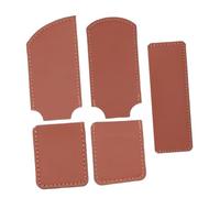 NUOBESTY 1 Ensemble Couvercle De Couteau à Outil en Cuir Capot De Protection des Outils De Rangement D'outils Mallette De Rangement D'outils De Remplacement Brown Cuir Artificiel