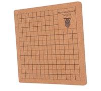 NUOBESTY 1 Ensemble De Tapis Souples en Treillis De Corde Planche De Gauchissement Planche D'Enfilage Tampon De Blocage De Tricot Épingles pour Macramé pour Débutants Fournitures