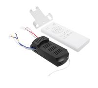 NUOBESTY 1 Ensemble de télécommande Universelle pour Ventilateur de Plafond 40 W, contrôleur de Vitesse Haute Tension, 6 Vitesses réglables, Accessoire de Remplacement pour la Maison et Le Bureau
