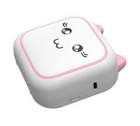 NUOBESTY 1 Ensemble Imprimante Thermique Portable Multifonctionnelle Imprimante de Photos et Étiquettes pour Étudiants et Usage Personnel Rechargeable et Connectée sans Fil Rose Papier