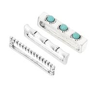 NUOBESTY 1 Ensemble Regarder Des Goujons Décoratifs De Sangle Anneaux De Bracelet De Montre Décoratifs Clear Watch Band Anneaux De Bande De Montre Décoratifs Charmes De Bracelet Strass