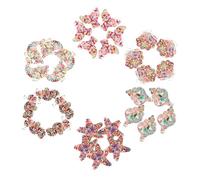 NUOBESTY 1 Jeu Accessoires D'accessoires De Cheveux Marins Accessoires De Scrapbooking Charmes Tranches Charmes D'album Accessoire De Décoration Plastique 60 Pièces