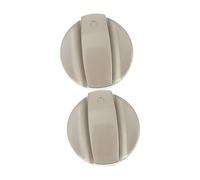 NUOBESTY 1 Jeu Boutons De Remplacement pour Cuisinière À Gaz Lot de des Brûleurs Prise Main Facile Et Compatible avec Cuisinières Standard 2 Pièces