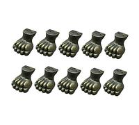 NUOBESTY 1 Jeu Décoratifs Lot de Protections pour Coins De Boîte Style Antique Accessoires De Mobilier pour Protection Angles 10 Pièces