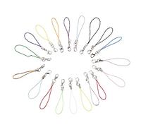 NUOBESTY 1 Jeu Lanières De Téléphone Colorées Boucle De Homard Corde Détaillable Pour Transport Sécurisé De Smartphone Photo Accessoires 100 Pièces