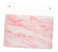 NUOBESTY 1 Paire Housse de Protection Marbre pour Ordinateur Portable Compatible avec Macbook et Coque Rayures Résistante à Usure et Facile à Installer