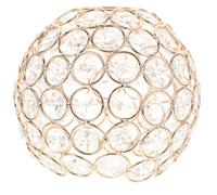 NUOBESTY 1 pièce Abat Jour Cristal pour Lampe de Plafond Accessoire Élégant pour Lustre Diamètre Hauteur Design Moderne pour Salon et Chambre