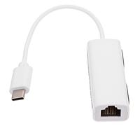 NUOBESTY 1 Pièce Adaptateur USB Ethernet Mbps Convertisseur Réseau Type pour Pc Transmission de Données Stable et Matériau à Usure Détection Automatique Duplex