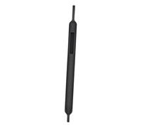 NUOBESTY 1 Pièce Étui à Stylo en Silicone Anti-Perte Électronique Protecteur Poignées Stylet Porte-Crayon Titulaire Étui à Stylet pour Écran Tactile Adaptateur Conseil Black Gel De Silice