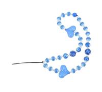 NUOBESTY 1 Pièce Lanière Décorative Perles pour Téléphone Corde de Téléphone Cœur Accessoire de Suspension pour Smartphone