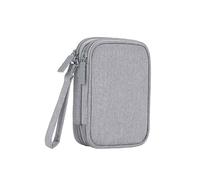 NUOBESTY 1 Pièce Organisateur de Câbles et Écouteurs Voyage Pochette de Rangement Multi Fonctions et Compacte pour Accessoires Numériques Single Layer