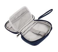 NUOBESTY 1 Pièce Pochette de Rangement Multi Usage pour Câbles et Écouteurs Durable Cationique pour Charger et Organiser Vos Accessoires Électroniques Ciel