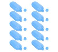 NUOBESTY 10 Pièces Blocs Réfrigérants Bleus en PE pour Ventilateur de Climatiseur, Réutilisables et Polyvalents, pour Maison et Bureau