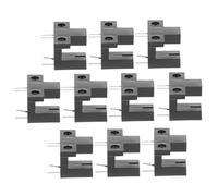 NUOBESTY 10 pièces Capteur Photoélectrique Optique Commutateur à Détection de Matériaux Réfléchissants Robuste Abs pour Photocopieurs et Compteurs de Billets