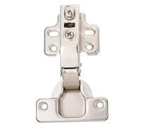 NUOBESTY 10 pièces Charnières de Cabinet Hydraulique avec Amortisseur Accessoires de Mobilier pour Portes de Placard Ouverture Installation Facile