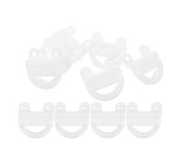 NUOBESTY 10 Pièces Connecteurs de Cage en Plastique pour Animaux, Boucles D’Assemblage à Angle Droit pour Parcs et Cages de Chats et Chiens, Accessoires de Fixation DIY pour Enclos Solide