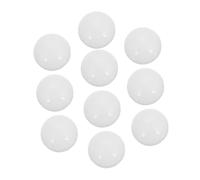 NUOBESTY 10 pièces Globe LED Demi-sphère pour Applique Murale Diffuseur Lumière Équilibrée Installation Facile Remplacement Pour Miroir Maquillage Salle de Bain Chambre et Salon