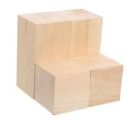 NUOBESTY 10 Pièces Lot de Blocs de Sculpture Tilleul Tendre Facile à Sculpter Surface Lisse Non Finie pour Débutants et Artisans pour Projets DIY Créatifs et Décorations
