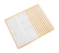 NUOBESTY 10 Pièces Réutilisables Fractions Mathématiques Double Face Supports Manipulables Montessori pour Apprentissage Fractions Garçon Fille Effaçables à Sec