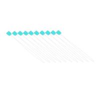 NUOBESTY 10 Pièces Threaders Long Punch Needle Threading Tool For Embroidery Cross Stitch Sewing Steel Wire Easy Threading