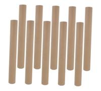 NUOBESTY 10 Pièces Tubes Carton Kraft Recyclables avec Bouchons Tubes Expédition Robustes pour Affiches Posters Œuvres Art Sécurisé et Écologique