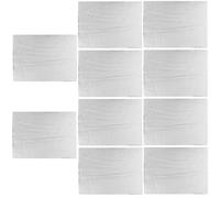 NUOBESTY 10 Tapis D'insonorisation Automobile 25 X 17,5 Cm Épaisseur 5 Mm, Protection Thermique Voiture, Isolation Phonique et Atténuation Acoustique, Film Isolant Flexible pour Capot,