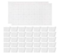 NUOBESTY 100 feuilles de papier de calligraphie chinoise : papier Xuan semi-brut, fournitures d'art pour la peinture, l'écriture, la calligraphie