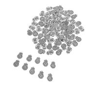 NUOBESTY 100 Pièces Five Element Symbol Pendant Set Vintage Alloy Charms For Jewelry Making Chinese Blessing Necklaces And Bracelets Accessories Mixed Style