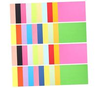 NUOBESTY 100 Pièces Origami Paper Coloré Double Face Papier pour Diy Artisanat Pliage Créatif pour Projets Famille Garçon Fille