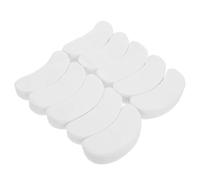 NUOBESTY 1000 Pièces Patch Tissu de Blanc Soin Tissé Non Contour des Yeux | Papier Oculaire Jetable, Usage Voyage Extérieur et Hôtel, Accessoire Beauté Léger