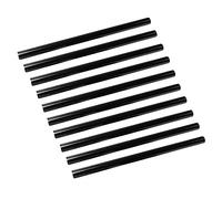 NUOBESTY 10Pièces Bâtons de Colle Chaude Noire Colle Thermofusible pour Bricolage Réparation et Décoration Lot