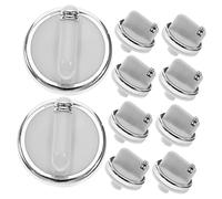 NUOBESTY 10pièces Bouton De Vanne De Contrôle De Gaz Pour Chauffe-eau Remplacement De Bouton Rotatif De Rechange Pour Chauffe-eau De Commande à Eau Chaude