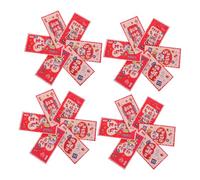 NUOBESTY 12 Pièces Envelopes For Chinese Lunar Year Horse Design Hongbao Packets For Spring Festival Wedding Birthday Blessings Thick Paper Vibrant Print Traditional Lucky Money Pockets