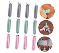 NUOBESTY 12 pièces Lot de Pinces Alimentaires PP pour Sacs Clips de Fermeture Snack et Thé Maintien Hermétique pour Cuisine et Rangement Couleurs Aléatoires Couleur Couleur Aléatoire