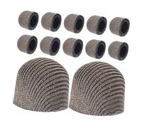 NUOBESTY 12 Pièces Pointe De Condensateur Embouts en Caoutchouc pour Stylet Conseils De Stylet Tactile De Remplacement Conseils pour Les Queues De Billard Tissu Conducteur