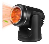 NUOBESTY 12V Chauffage de Voiture Portable avec Dégivreur Radiateur Soufflant Compact pour Camping et Hiver Ventilateur Chauffant et Refroidissant avec Protection