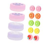 NUOBESTY 14pièces Lot De Capuchons De Pouce Silicone Pour Switch Design Griffes De Chat De Rechange Accessoires De Jeu
