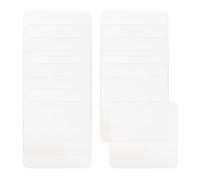 NUOBESTY 15 Pastilles Adhésives Double Face Antidérapantes pour Tapis de Sol, Autocollants Non Marquants, Fixation Antiglisse, Compatibles Tapis Standards, pour Maison et Bureau